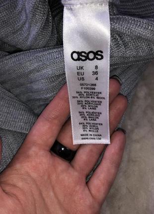 Платье шерсть шерстяное базовое asos тёплое9 фото