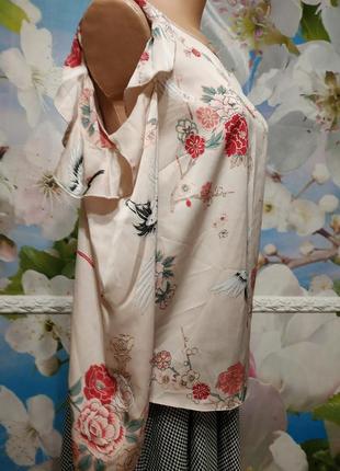 Блуза шовкова найніжнішої забарвлення 12р. dorothy perkins2 фото