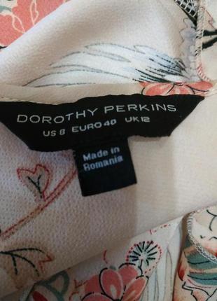 Блуза шовкова найніжнішої забарвлення 12р. dorothy perkins5 фото