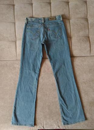 Джинсы клёш levis 572 boot cut  размер w28 l32