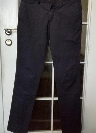 Темно-синие штаны от zara men.1 фото