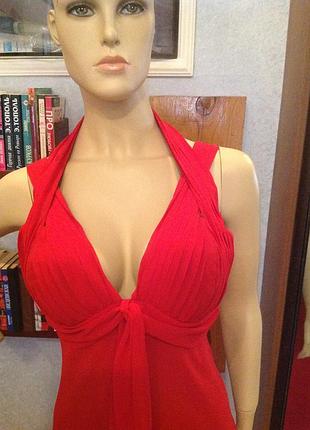 Коктейльне, вечірній, ошатне плаття бренду gina bacconi, р. 46-48