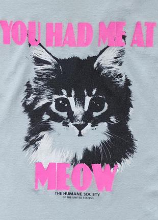 Футботка you had me at meow