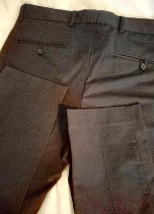 Темно-синие штаны от zara men.9 фото