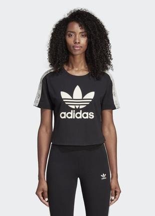 Стильный топ adidas с лампасами, оригинал