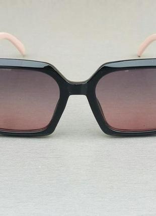 Versace женские солнцезащитные очки черные с розовыми дужкамм с к2 фото