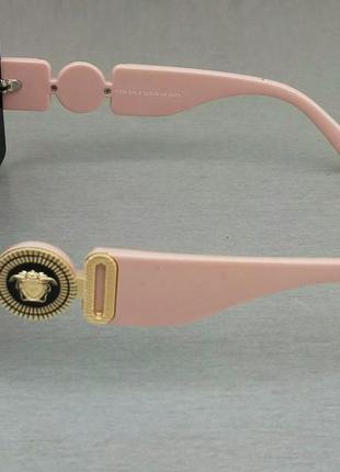 Versace женские солнцезащитные очки черные с розовыми дужкамм с к3 фото