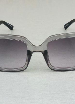 Versace очки женские солнцезащитные серые с черными дужками2 фото
