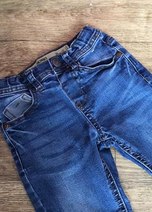 Джинсові штани 89-104зріст(маломірять)4 фото