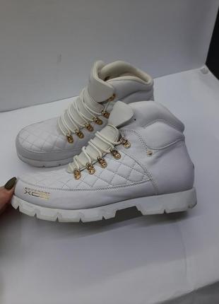 Мужские кожаные белые ботинки  rockport xcs 42