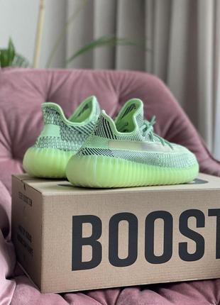 Adidas yeezy boost 350🆕шикарные женские кроссовки🆕салатовые адидас🆕жіночі кросівки🆕весну5 фото