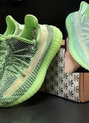 Adidas yeezy boost 350🆕шикарные женские кроссовки🆕салатовые адидас🆕жіночі кросівки🆕весну3 фото