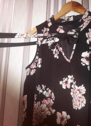Красивая цветочная блуза2 фото