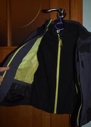 Демі куртка3 в 1 + вітровка+фліс для хлопчика 4-6років6 фото