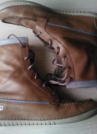 Ботинки кожаные clarks