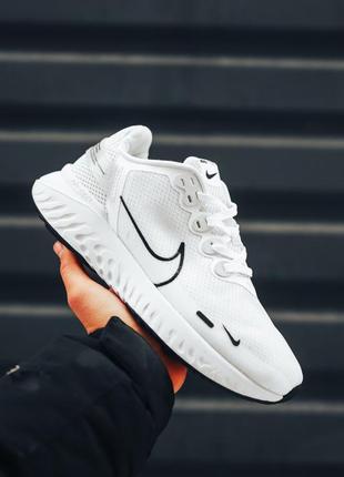 Кросівки чоловічі білі nike react 3 white 6