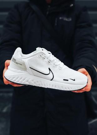 🔥nike legend react 3 run fearless white🔥мужские кроссовки найк белые, кроссовки мужское бежевый найк4 фото