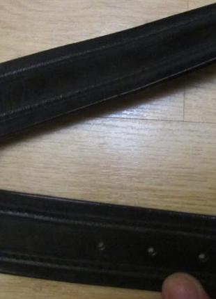 Мужской кожаный новый ремень marks & spencer.