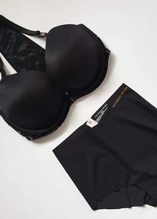 Бюстгальтер р. 70е і трусики (комплект) victorias secret 🔥акція! 🔥отримай знижку 7%