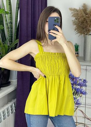 Яркий топ резинка 1+1=3