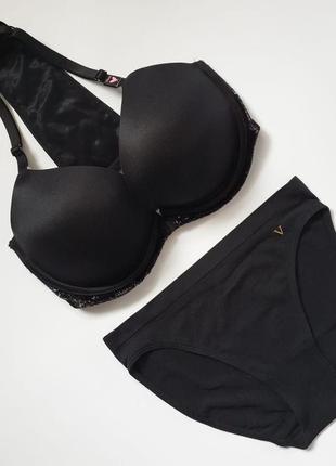Бюстгальтер р. 70е і трусики (комплект) victorias secret 🔥акція! 🔥отримай знижку 7%