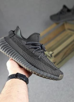 Adidas yeezy boost 350 тёмно серые 🆕шикарные кроссовки🆕купить наложенный платёж2 фото