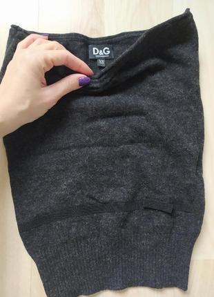 Шерстяной топ d&g