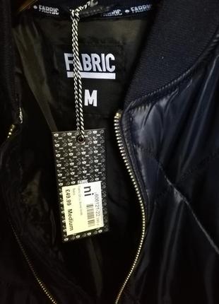 Фирменное стеганое пальто от fabric (англия)5 фото