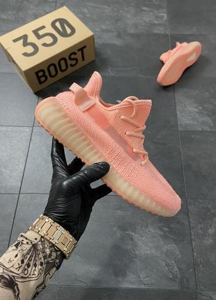 Adidas yeezy boost 350 pink (розовый) 36-37-38-39-40