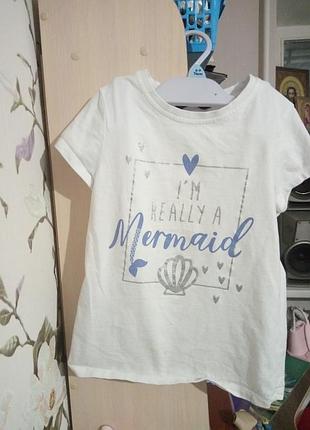 Футболка на дівчинку 7-8 років