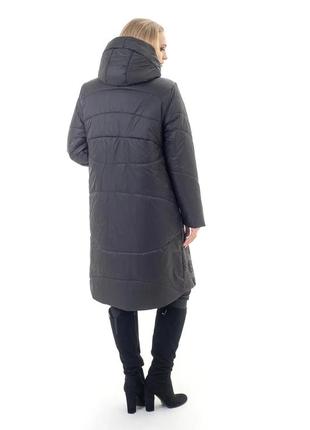 Женская удлиненная куртка размер с 50 по 663 фото