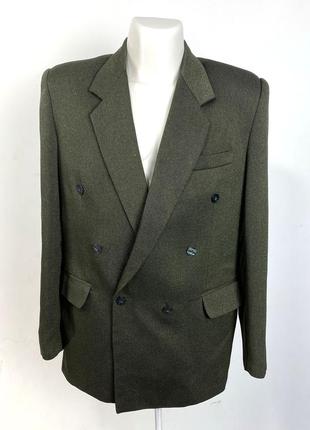 Пиджак стильный barienn, зеленый1 фото