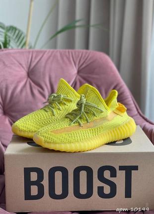 Р.37-40  кроссовки adidas yeezy boost 350 v2 (желтые) ks 10199
