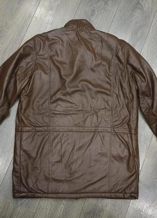 Брендовая кожаная куртка pielini, кожа ягненка испания2 фото