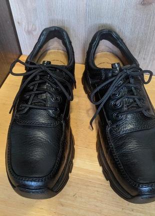 Туфли кожаные clarks 3