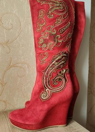 Чоботи яскраві le silla італія платформа