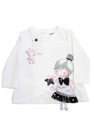 Реглан молочного кольору з принтом wanex