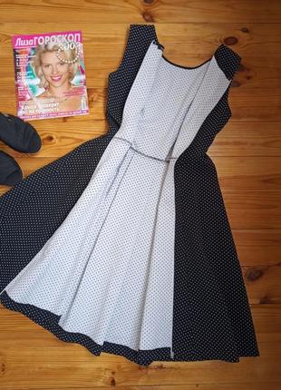 Сукня від преміум бренду/ сукні полуклеш/ сукні бавовна/ сукні luisa cerano 8