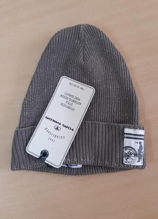 Стильная шапка tom tailor, оригинал