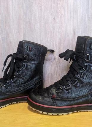 Черевики шкіряні непромокальні merrell reze hi, waterproof1 фото