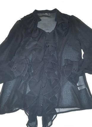 Нарядная прозрачная блуза, германия