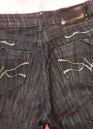 Джинсы чёрные, брюки джинсовые катон стрейч3 фото