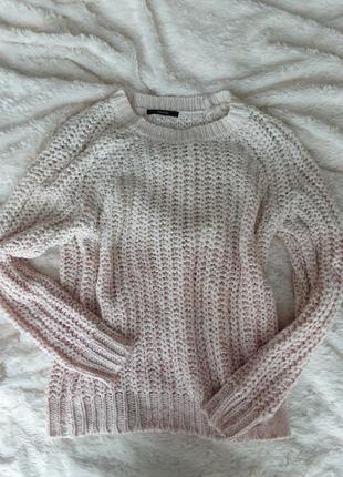 Градиентный свитер крупной вязки george