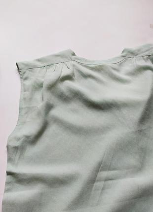 Легкая невесомая мятная блуза2 фото