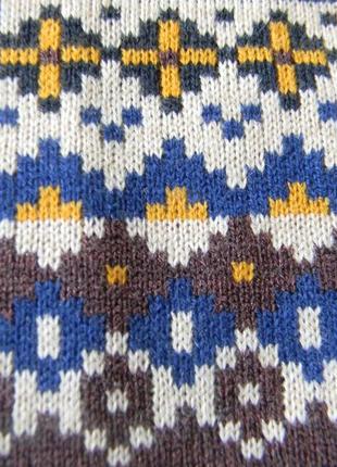 Джемпер светр, кофта з орнаментом від f&f l р.8 фото