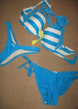 Купальник роздільний бірюзовий
