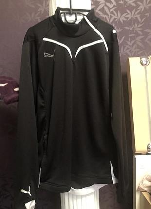 Чорна спортивна кофта puma