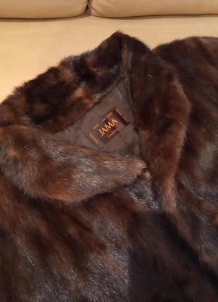 Шуба норкова довга, італія.