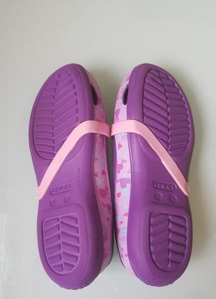 Подросковые балетки crocs original6 фото