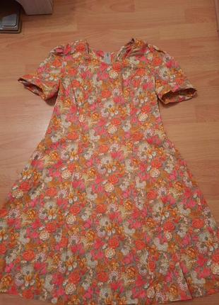 Платье ситец